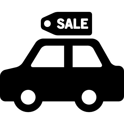 Verkoop Auto Icon